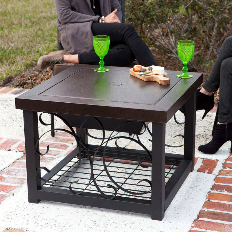 Paramount 27" Wood Burning Firepit Coffee Table