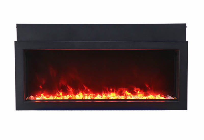 Amantii 30" Panorama Series Extra Slim Built-In Electric Fireplace