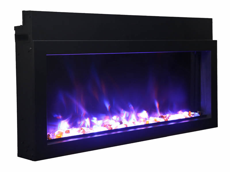 Amantii 60" Panorama Series Extra Slim Built-In Electric Fireplace
