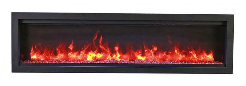 Amantii 50" Symmetry Series Bespoke Built-In Electric Fireplace, with WiFi and Sound